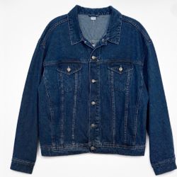 NOS Marlboro Adventure Team Denim Trucker Jacket XXL 100% Cotton Made Taiwan