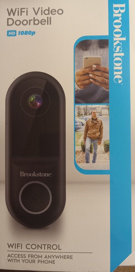 Brookstone WiFi Video Doorbell