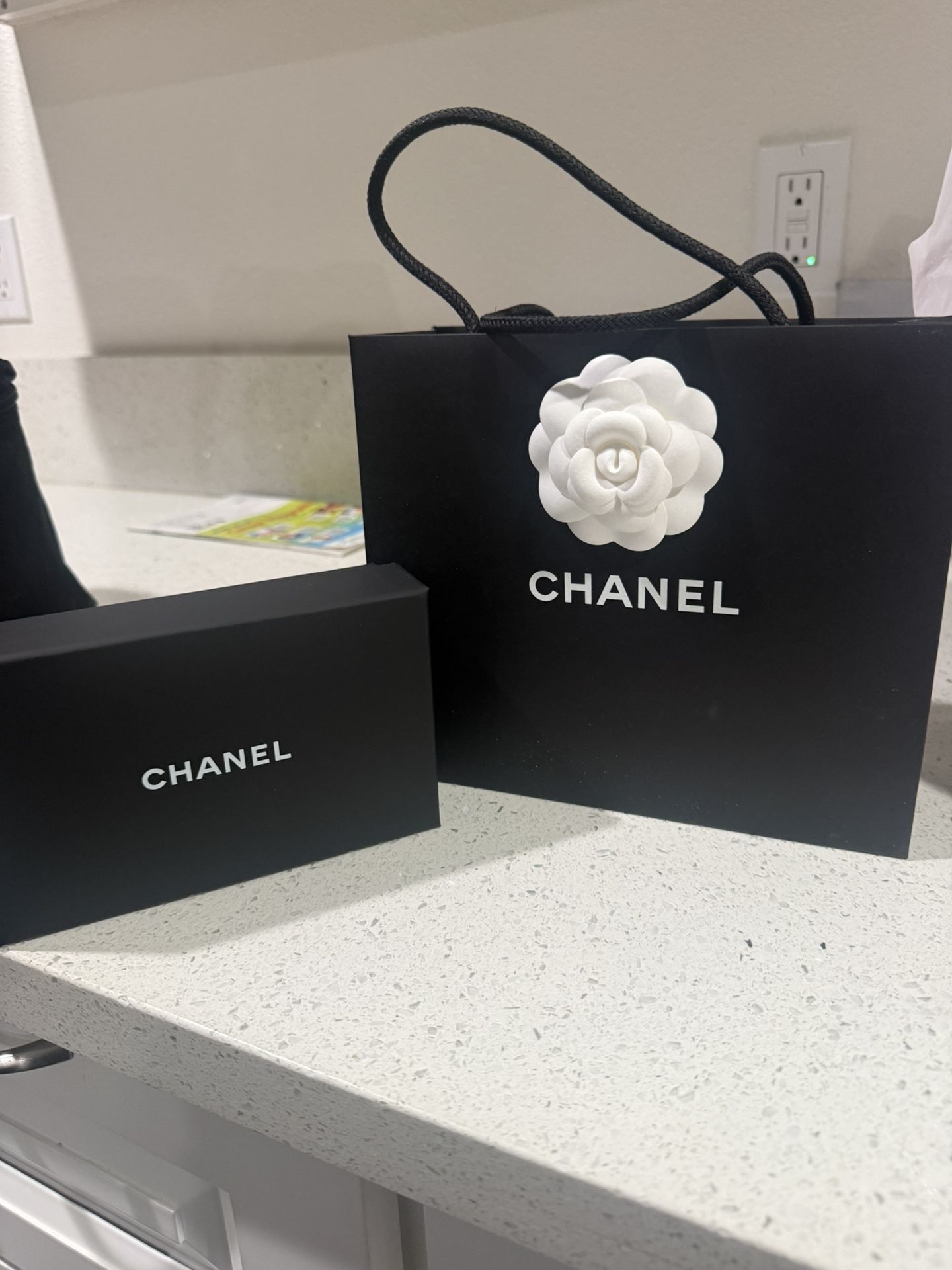 Small Chanel Bag And Box 