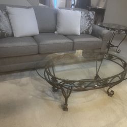 Thomasville Glass Table Set