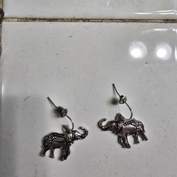 Elephant Earrings