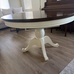 Round Dining Table With Two Chairs