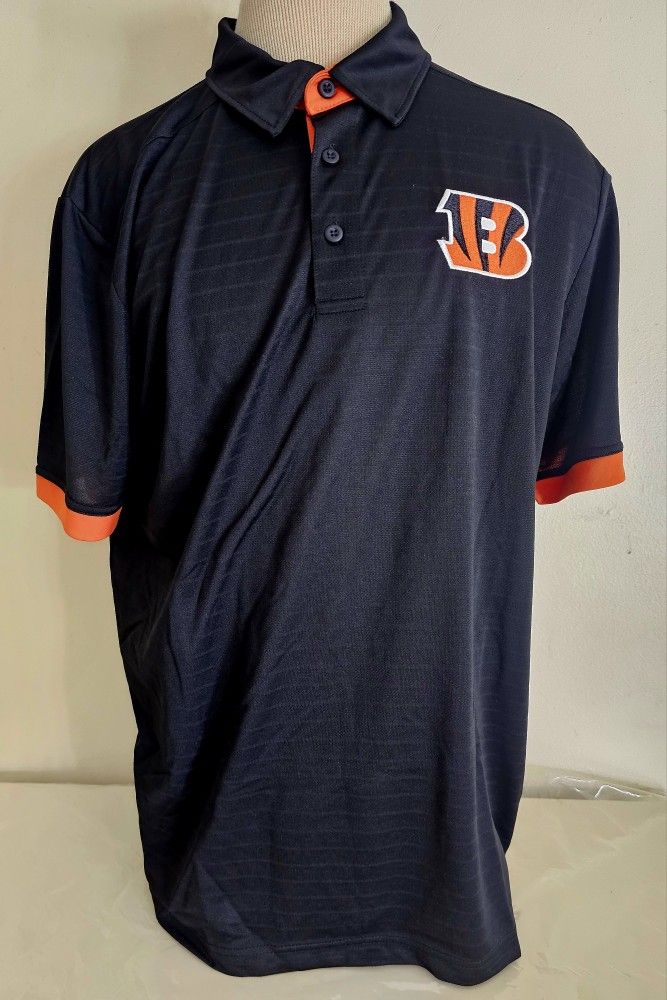 Cincinnati Bengals Drifit Polo 