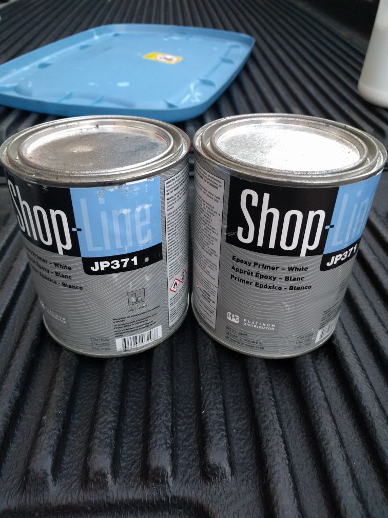 Shop-Line JP371 Epoxy Primer White 2 Quarts