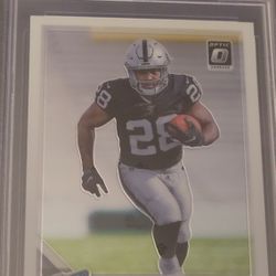 2019 Josh Jacobs PSA 9 Optic Rookie