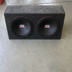 12 inch Mtx Speakers