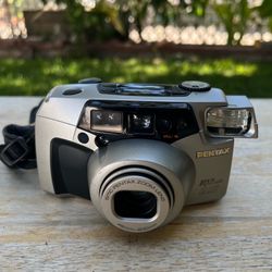 Pentax IQZoom 200 35mm Point and Shoot Film Camera