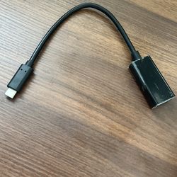 Type-c;HDMI