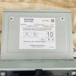 OEM Toyota C-HR 19-20 XM Radio receiver Touch screen navigation 