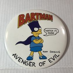 Bartman Big Button 