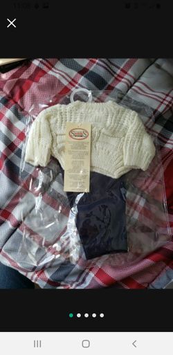 Doll Outfit NIB Sweater And Pant Set