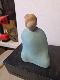 Jack black ceramic statue.
