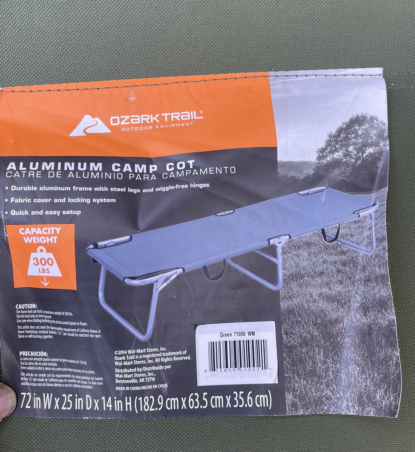 Brandnew Aluminum  Both Cots For Camping 
