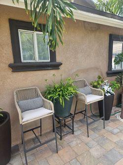 Bar Stools Set Of 2/Outdoor Furniture/Cash Only