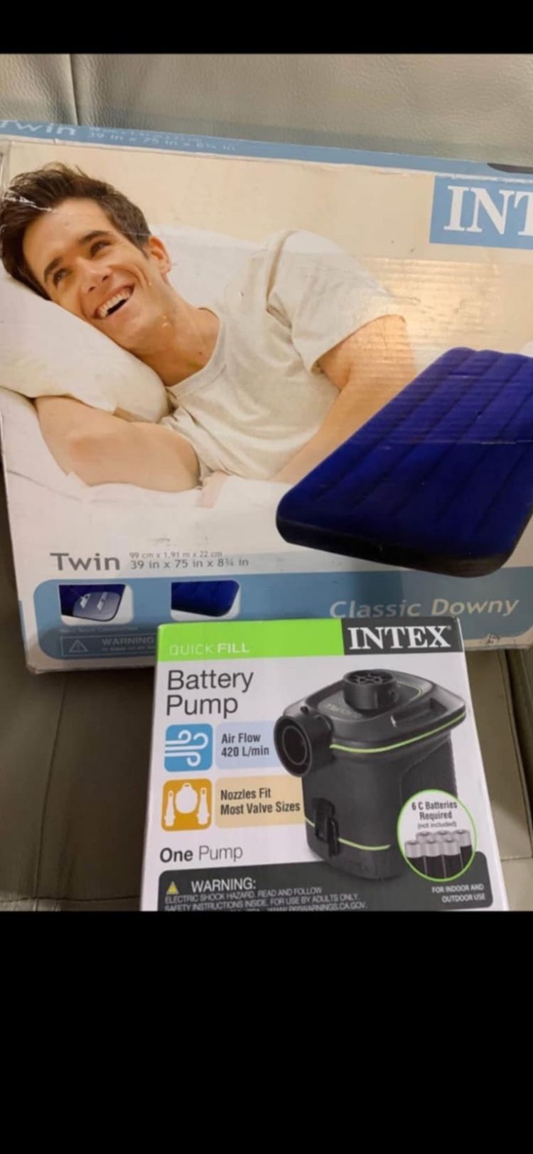 New Air Twin Matters And Pump Both $20
