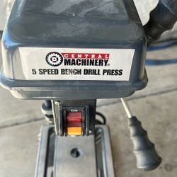 5 Speed Bench Drill Press