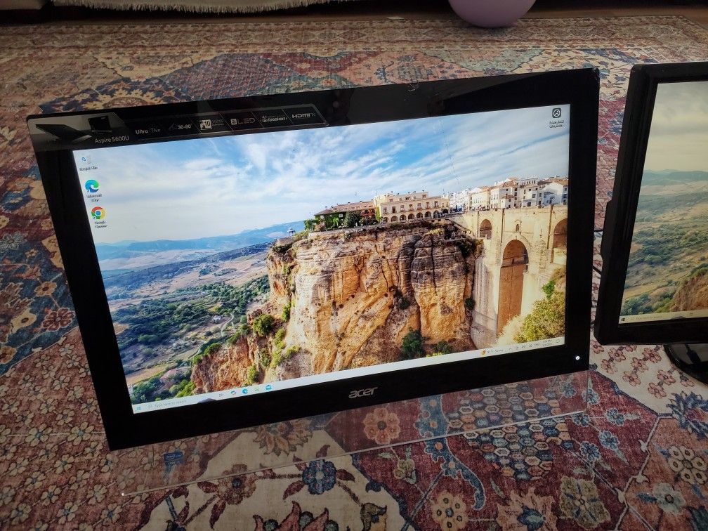 Acer 24" All-in-One Computer PC and Acer 24" Monitor. PC: Intel i5 3.2GHz, 500GB HDD, 8GB RAM. BestbuyPrice: $1099.