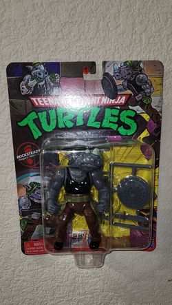 TMNT PLAYMATES REISSUED Rocksteady