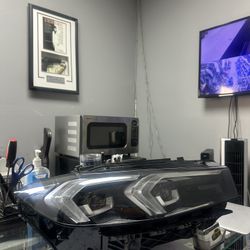 BMW 3 SERIES M340i,330i G20  ORIGINAL RIGHT PASSENGER CHROME LED HEADLIGHT HOUSING 2023/2024/2025