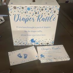 Diaper Raffle Box 