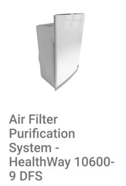 HealthWay Intellipure 10600-9 DFS Tabletop Air Purifier Needs Filter Replacement