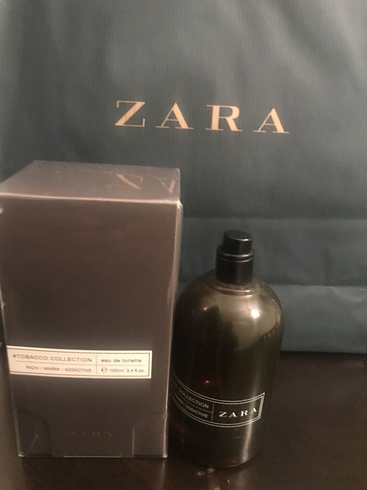 New Zara Cologne Rare Tobacco Collection Rich/Warm/Addictive