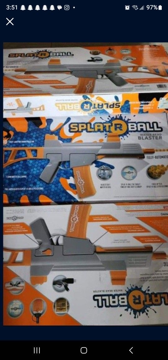 Splat R Ball Toy Guns