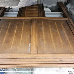 twin size bed headboard footboard 2 side rails $50