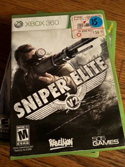 Sniper elite v2 Xbox 360