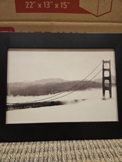 Custom Framed Photo - Golden Gate Bridge