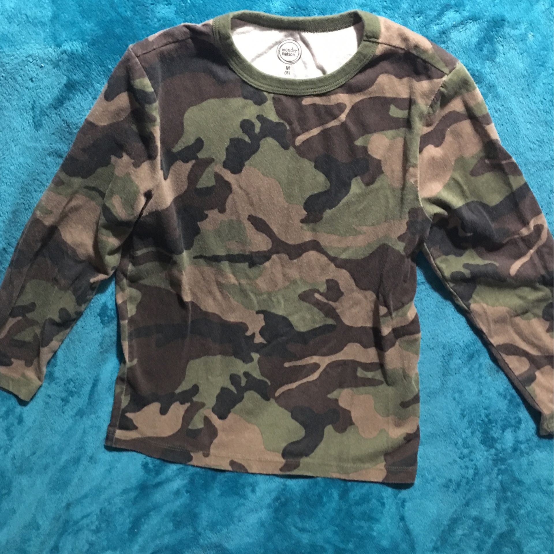 Camo T Wonder Nation (Size8) Youth
