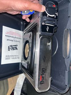 Max Burton single burner camp stove
