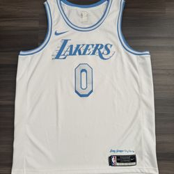 Nike Kyle Kuzma Los Angeles Lakers NBA City Edition Swingman Jersey Men’s 52 XL 