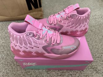 Puma LaMelo Ball MB.01 Iridescent Preowned Sz 9.5 basketball sneaker