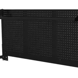 Modular 52 in. W Standard Duty Black Pegboard Attachment