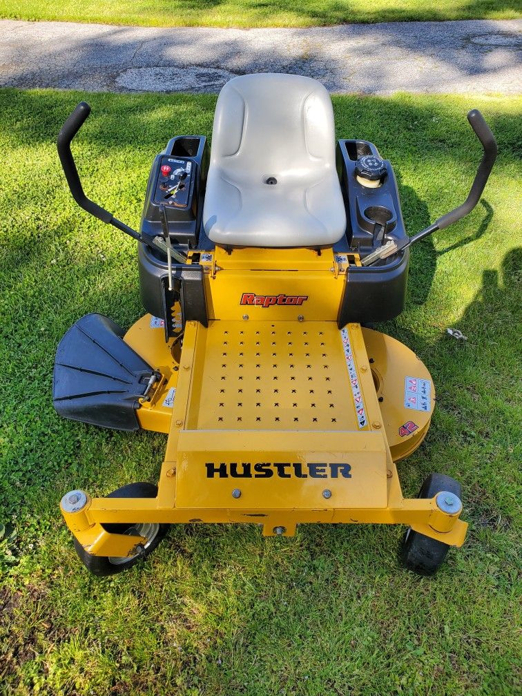 Hustler 42in Zero Turn Lawn Mower Delivery Available 