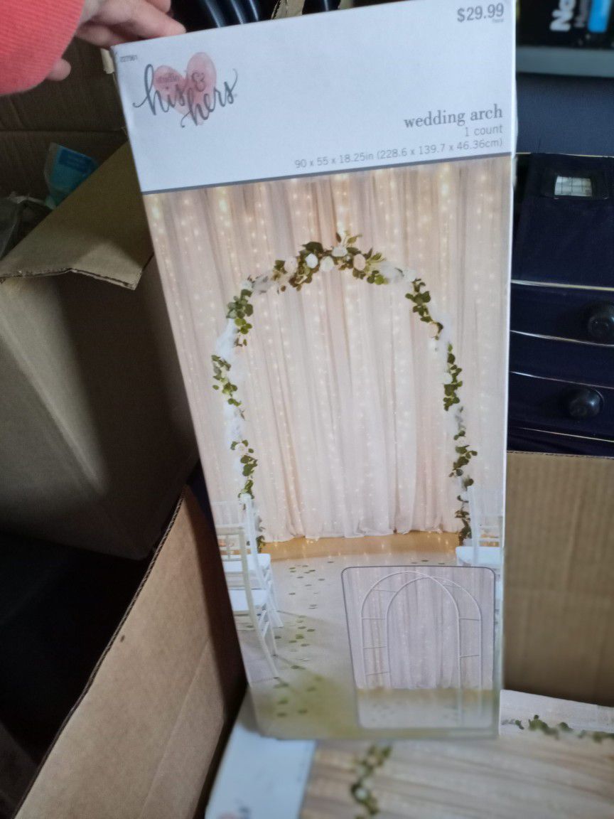 decorative arch for weddings $25 each new 