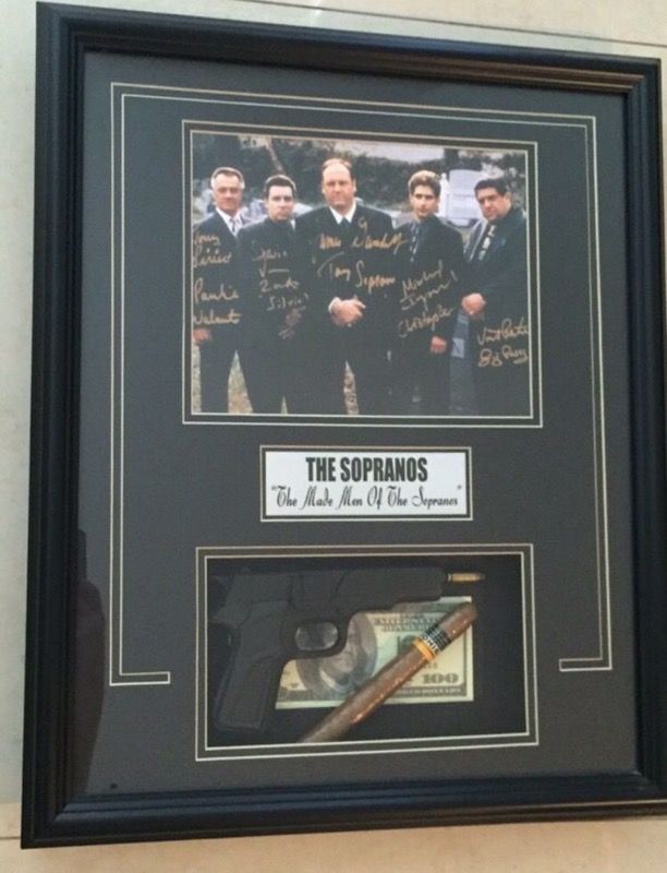 The sopranos Lithograph picture frame
