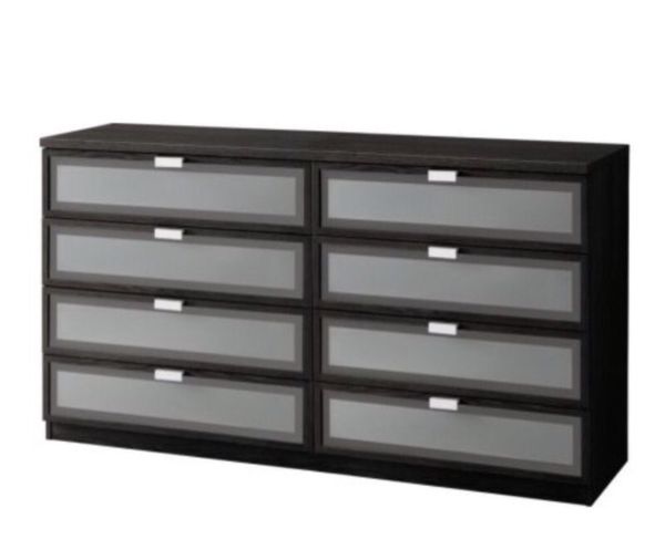 Favorite This Post Ikea Hopen 8 Drawer Dresser Black Brown