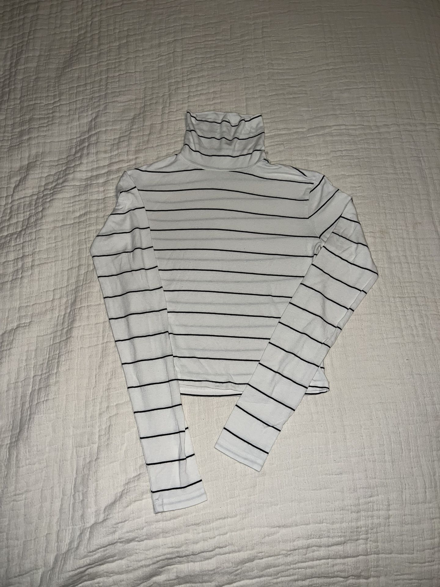Striped Turtleneck Long Sleeve 