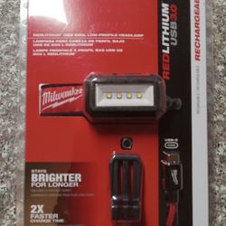 Milwaukee Head Lamp 600 Lumens Rechargable