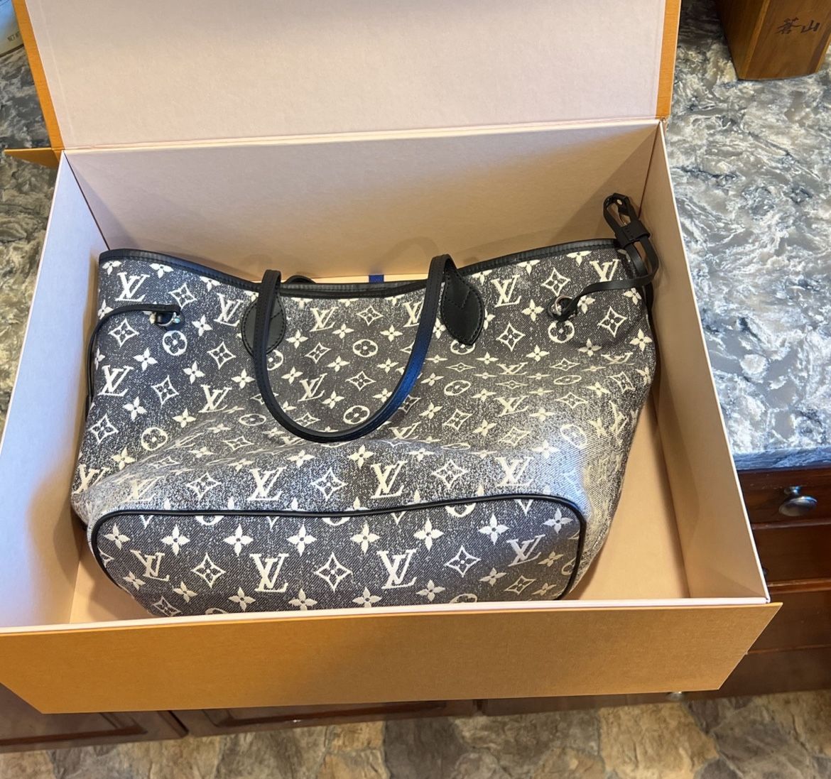 NEW Louis Vuitton Jacquard Denim Shoulder Bag – SOLD OUT Style!