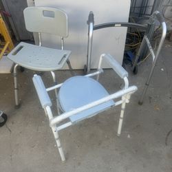 Senior seat walker and shower chair