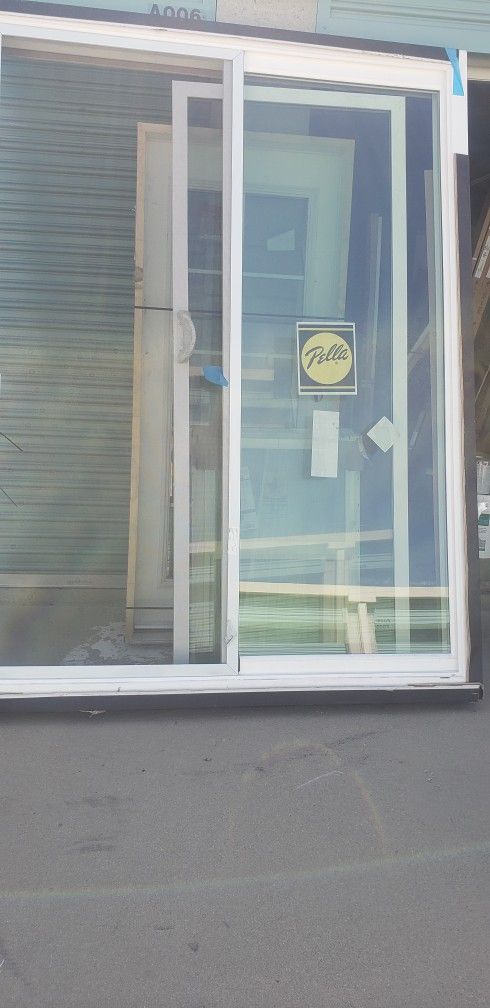 Exterior Sliding Patio Door 71x94 Retrofit Sliding Door Left-hand