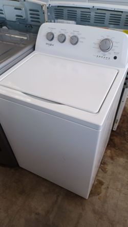 Whirlpool top load washer