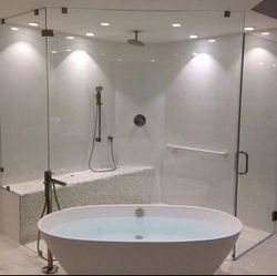 Shower doors and mirrors