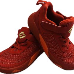 ✨ Nike Jordan Luka 1 Infant/Toddler Shoes 9c Color: University Red/Metallic Gold
