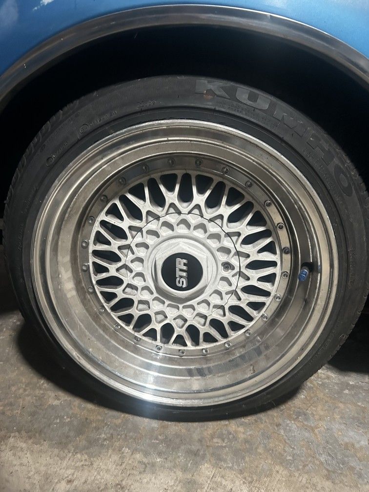 STR WHEELS 15" 4x100/4x114.3