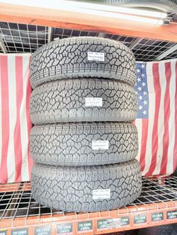 ✅ 4 USED TIRES 275/60R20 GOODYEAR WRANGLER TRAILRUNNER AT HIGH-TERRAIN TRUCK JEEPS 2756020