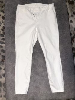 Good American Off-White Denim size 18